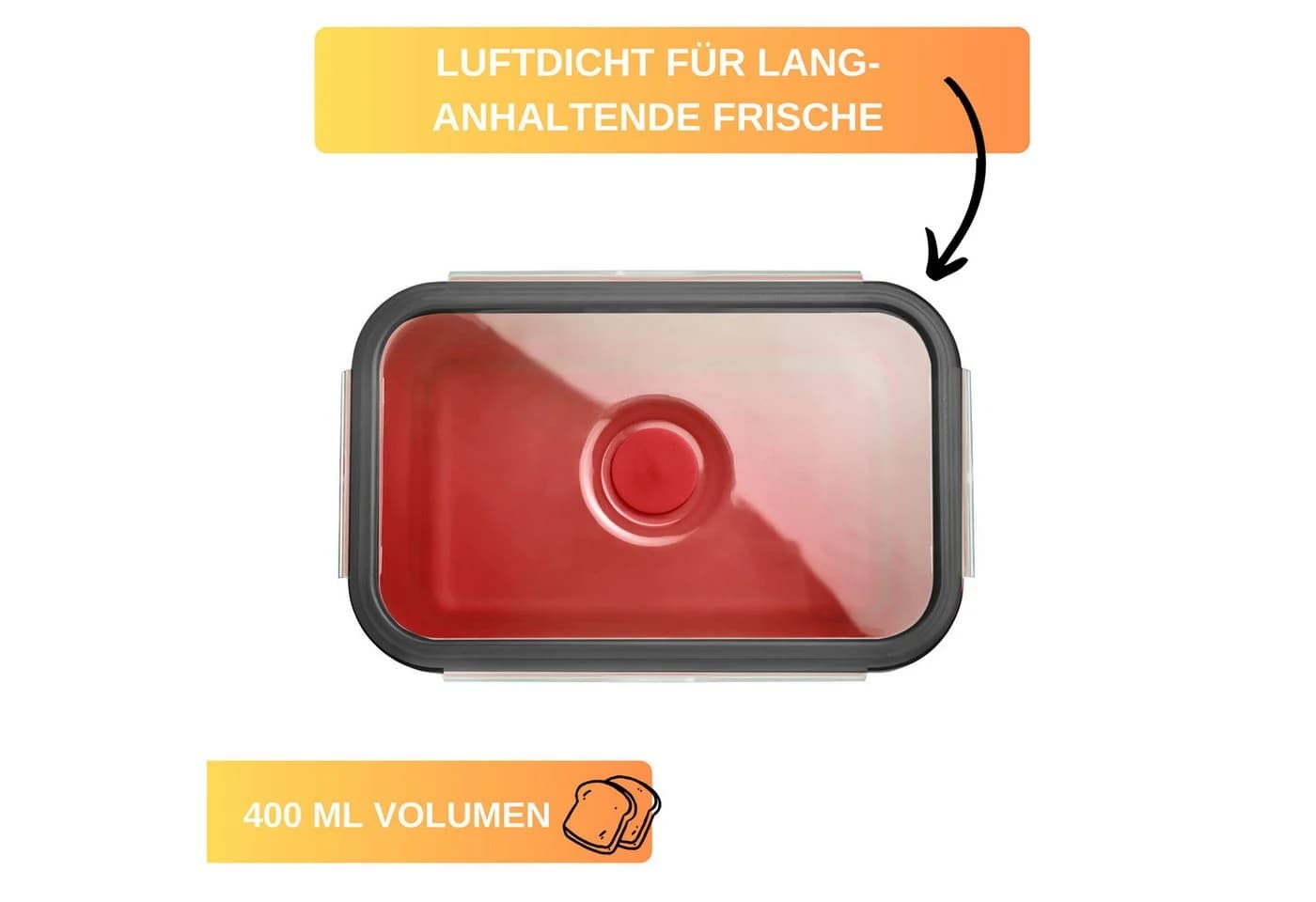 Thiru Faltbare Frischhaltedose Mikrowellen- & Tiefkühlgeeignet - Bild 4