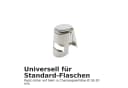 Thiru Sektflaschenverschluss Luftdicht Verchromt Bild 3