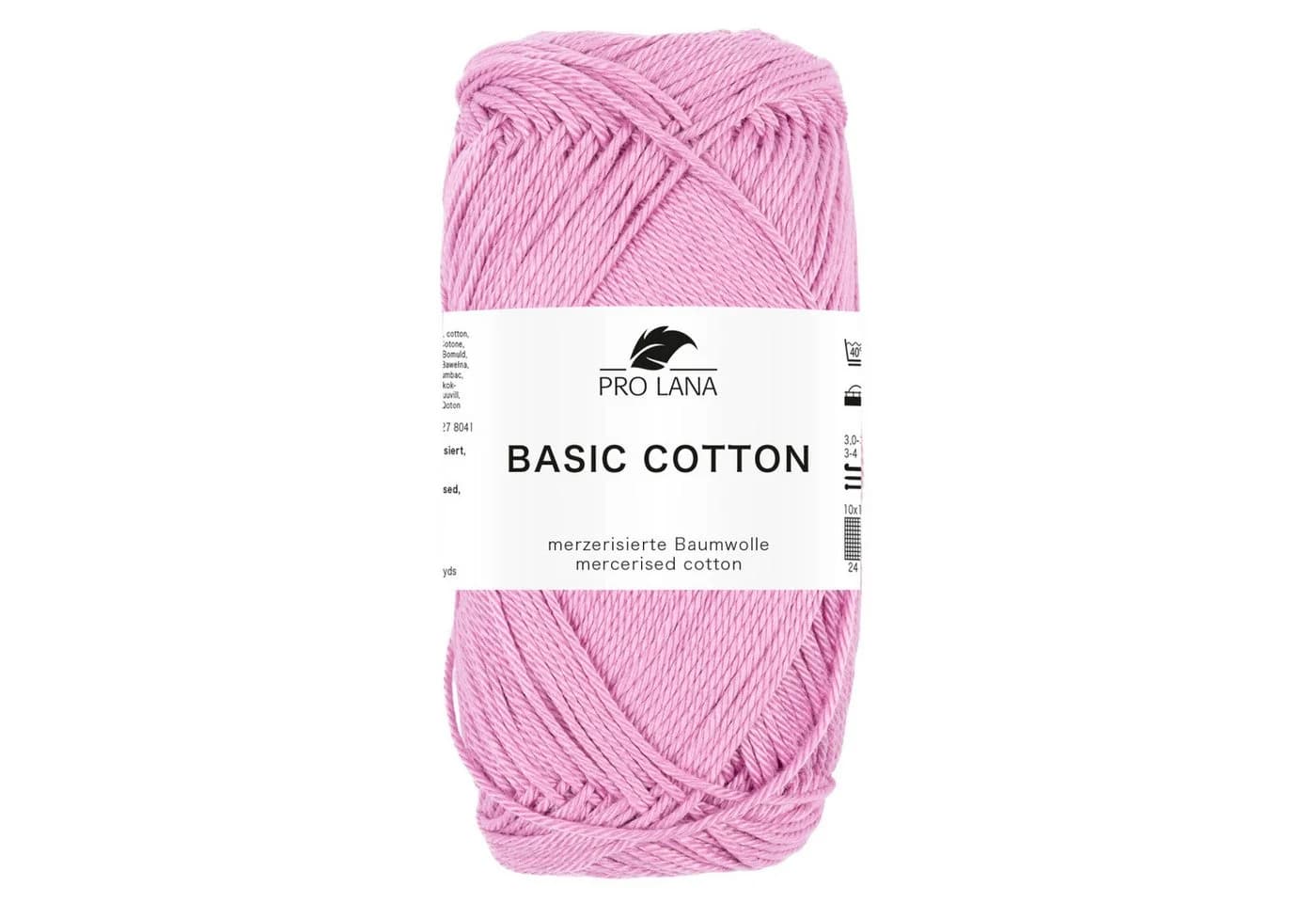 Pro Lana BASIC COTTON Baumwollgarn 50 g Häkelwolle 125 m