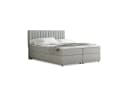 Homesy Boxspringbett EVEREST mit Bettkasten und Topper Grau Bild 2