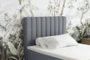 Homesy Boxspringbett EVEREST mit Bettkasten und Topper grau Bild 5