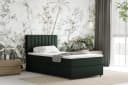 Homesy Boxspringbett EVEREST mit Bettkasten und Topper Grün Bild 1