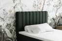 Homesy Boxspringbett EVEREST mit Bettkasten und Topper Grün Bild 5