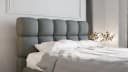 Homesy Polsterbett BLISS Metallrahmen mit Lattenrost Grau Bild 4
