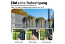 NYVI Sichtschutzstreifen Privafence Beige Polyrattan Wetterfest Bild 5