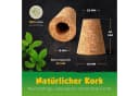 Kork-Deko.de Rosenbogen 5er-Pack Korken zum Aufstecken von Lauschaer-Rosenkugeln Bild 1