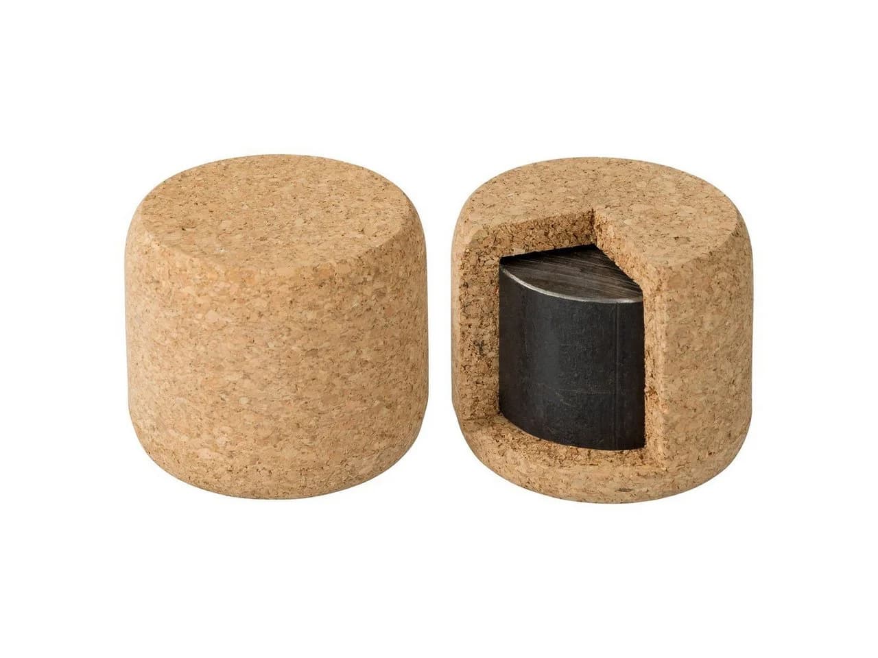 Kork-Deko.de Bodentürstopper Kork 600g rutschfest