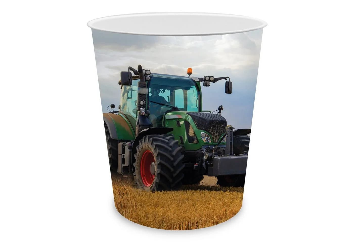 itenga Papierkorb Kinder Traktor Motiv ca. 11 Liter Kunststoff - Bild 2