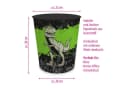 itenga Papierkorb Kinder T-REX Dinosaurier Kunststoff Bild 1