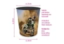 itenga Papierkorb Kinder Motocross Motiv Kunststoff Bild 1
