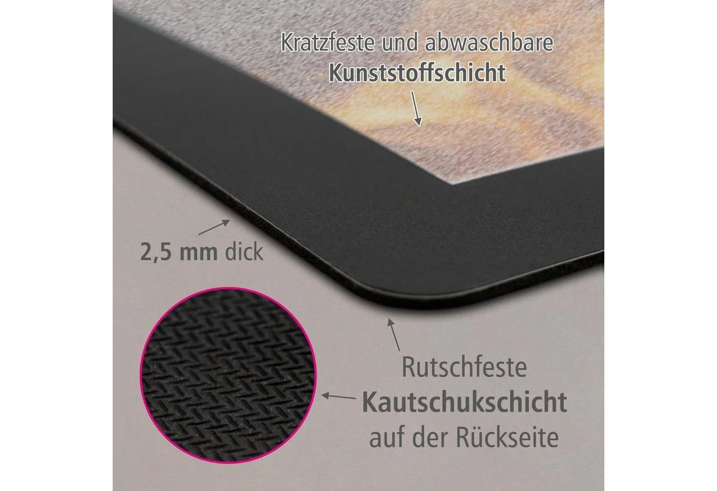 itenga Schreibtischunterlage Motiv Feuerwehr - Bild 3
