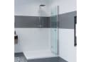 IMPTS Duschwand Walk in Faltbar 6mm ESG Glas Chrom Bild 4