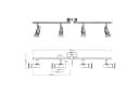IMPTS Deckenspots Deckenstrahler, dreh- & schwenkbar, moderne LED-Strahler Bild 1
