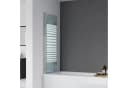 IMPTS Badewannenaufsatz Duschwand 2-tlg. 6mm Glas NANO-Beschichtung Bild 3