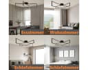 IMPTS Deckenleuchte LED Warmweiß Metall Bild 3