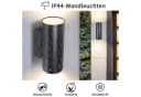 IMPTS LED Wandleuchte Schwarz Bild 1
