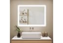 IMPTS Badspiegel mit LED Beleuchtung 3 Farbtemperaturen Dimmbar Bild 2