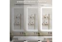 IMPTS Badspiegel mit LED Beleuchtung 3 Farbtemperaturen Dimmbar Bild 4