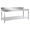 GastroHero Arbeitstisch Edelstahl 160x60x85 cm Bild 2