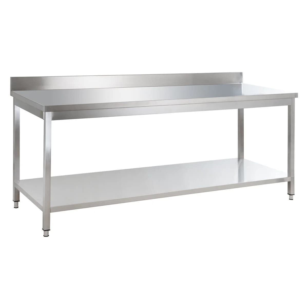 GastroHero Arbeitstisch Edelstahl 160x60x85 cm - Bild 2