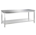 GastroHero Arbeitstisch Edelstahl 180x60x85 cm Bild 2