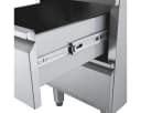 GastroHero Hochschrank Edelstahl-Schubladenschrank 3er 40x70x85 cm Bild 5