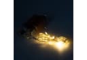 CEPEWA LED-Lichterkette Warmweiß Timer Silber Batteriebetrieben Bild 1