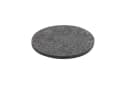 TSB Werk Glasuntersetzer Rund 6-tlg. Schwarz Polyester Bild 1