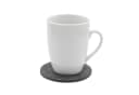 TSB Werk Glasuntersetzer Rund 6-tlg. Schwarz Polyester Bild 4