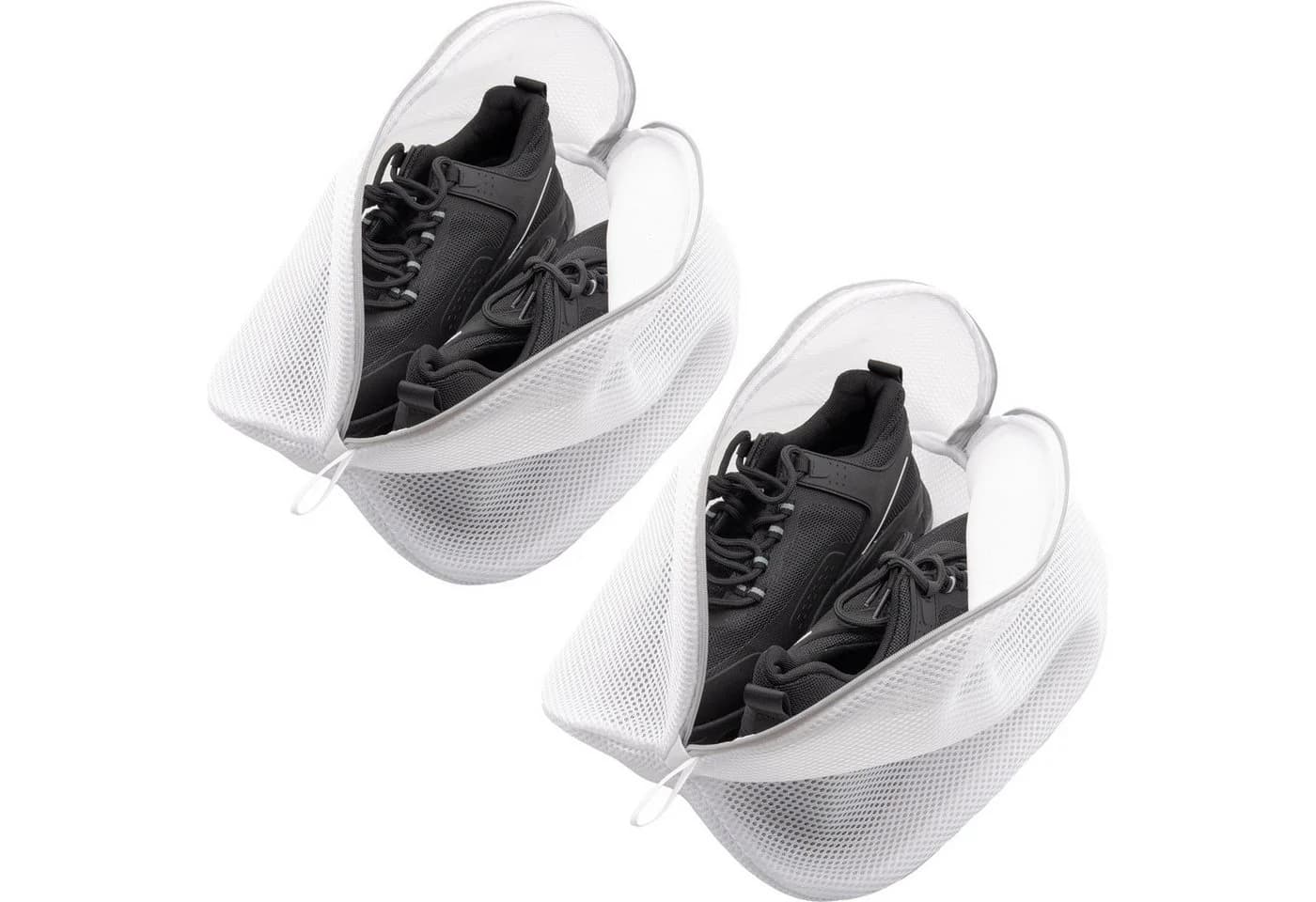 TSB Werk Wäschenetz 2x Schuh Weiß Polyester - Bild 2
