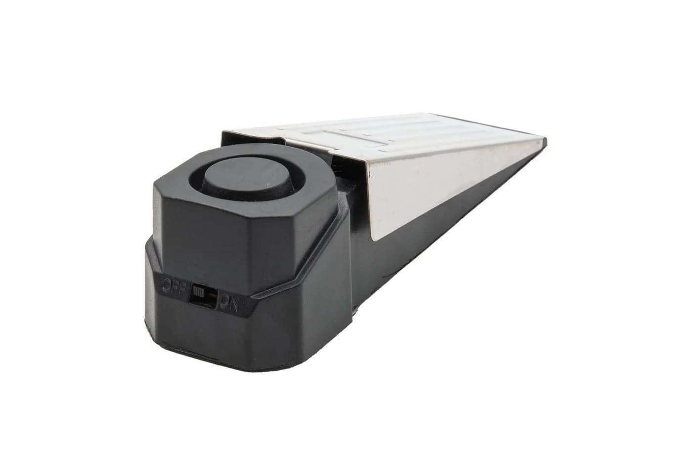 BENSON Türstopper mit 100dB Alarm Silber/Schwarz