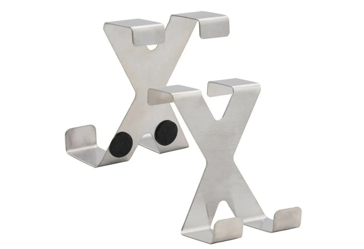 Osma S-Haken Set 2x Türhaken Edelstahl Silber Universal - Bild 2