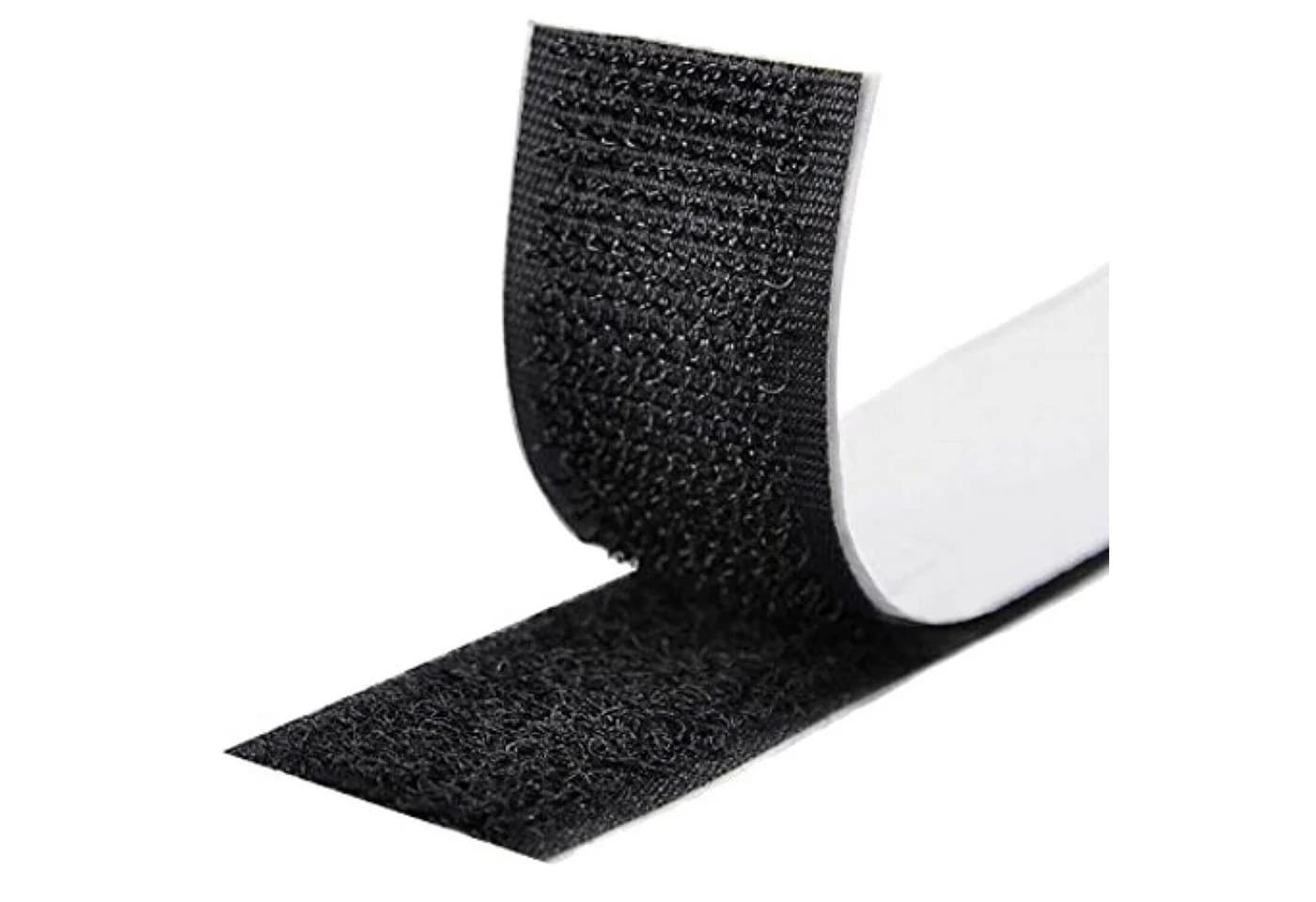 Osma Klettband Selbstklebend Schwarz/Weiß 19mm
