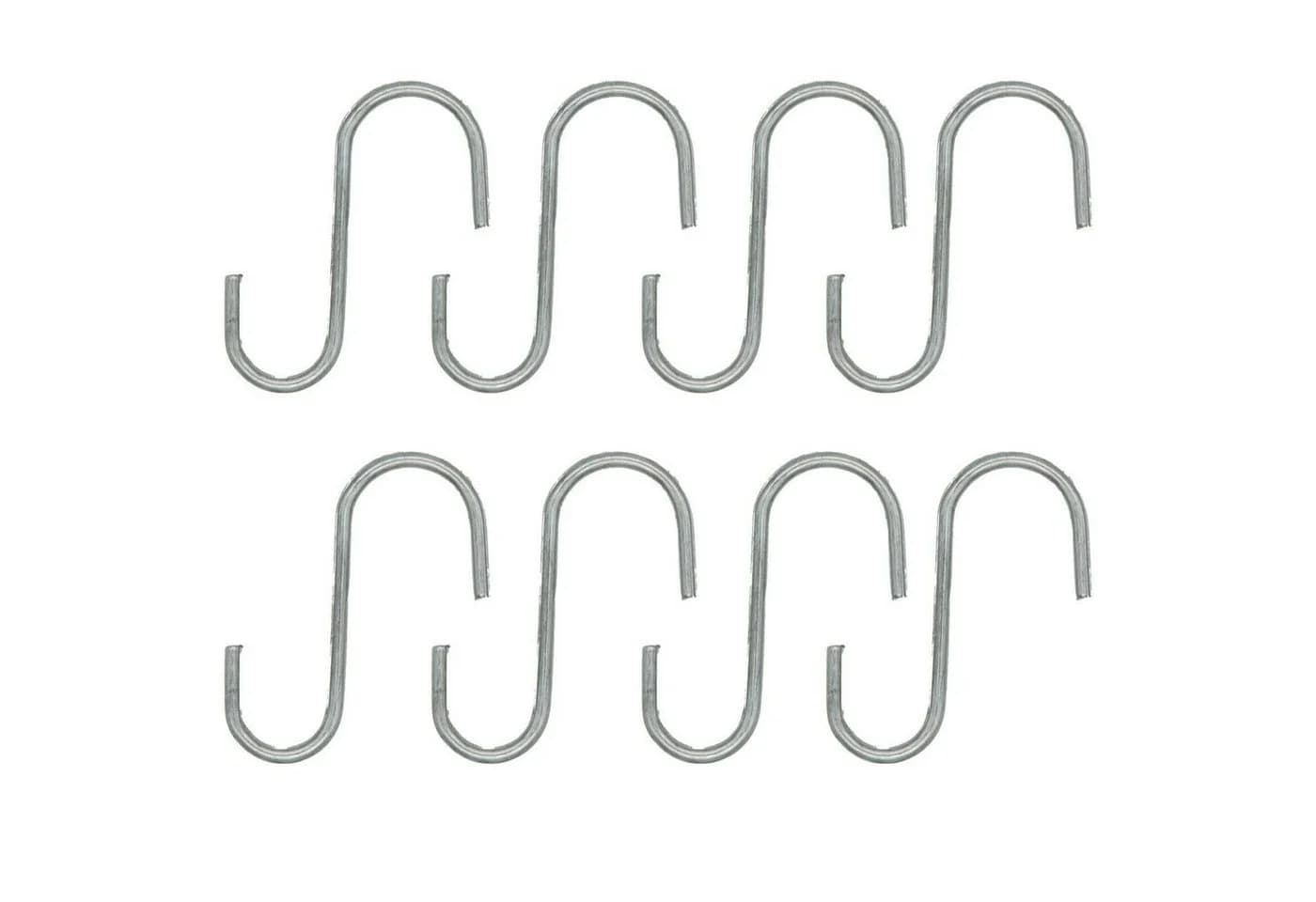 TSB Werk S-Haken Metallhaken Set 8 Stück