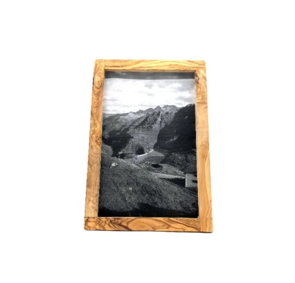 Olivenholz-erleben Bilderrahmen Olivenholz 20x30 cm Braun