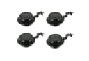 HAC24 LED Solar-Dachrinnenlampe Schwarz Kaltweiß Bild 2