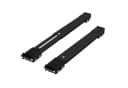 VOSSBACH Waschmaschinenuntergestell Schwarz 2er-Set mit Rollen Bild 2