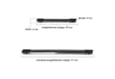 VOSSBACH Waschmaschinenuntergestell Schwarz 2er-Set mit Rollen Bild 5
