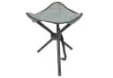 HAC24 Campinghocker Grau Metall Faltbar mit Tragegurt Bild 2