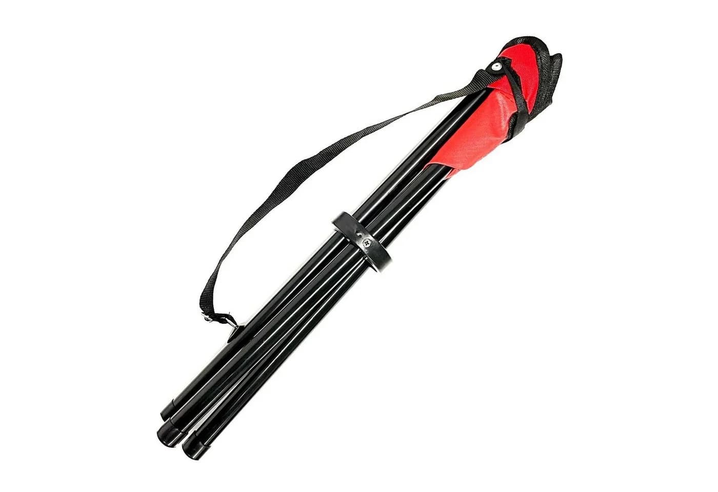 HAC24 Campinghocker Grau Metall Faltbar mit Tragegurt - Bild 3