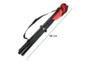 HAC24 Campinghocker Grau Metall Faltbar mit Tragegurt Bild 5