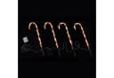 HAC24 LED-Lichterkette Zuckerstange Weihnachtsdeko mit Timerfunktion Bild 3