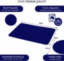 HAC24 Filz Platzset 6-tlg. Navyblau Rechteckig Bild 3