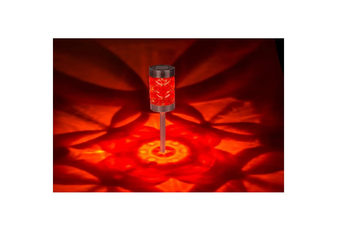 HAC24 LED Solarleuchte Garten Mystic Star Warmweiß mit Erdspieß - Bild 4
