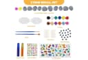 Coradoma Kreativset Steine zum Bemalen DIY Set 10 Steine + 2 Leuchtsteine Bild 1