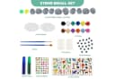Coradoma Kreativset 12 Steine zum Bemalen DIY Bastelset Bild 1
