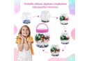 Coradoma Terrarium Kit DIY mit Nachtlicht - Kreativset für Kinder Bild 3