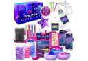 Coradoma Kreativset Galaxy Slime Kit DIY mit Glow in the dark Pulver Bild 2