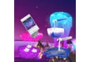 Coradoma Kreativset Galaxy Slime Kit DIY mit Glow in the dark Pulver Bild 5