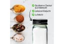 Coradoma Gewürzgläser Set 24-tlg. Glas Eckig mit Zubehör Bild 5